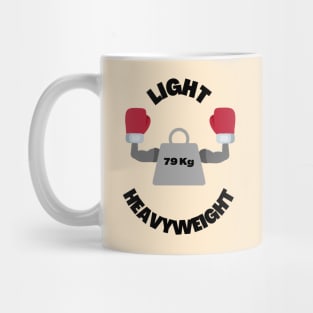 Light Heavyweight Boxer Mug